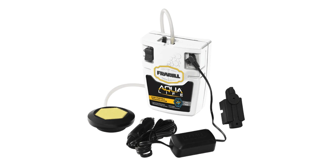 Frabill Premium Whisper Quiet Portable Aerator Open Water 3 Frabill Premium Whisper Quiet Portable Aerator Open Water