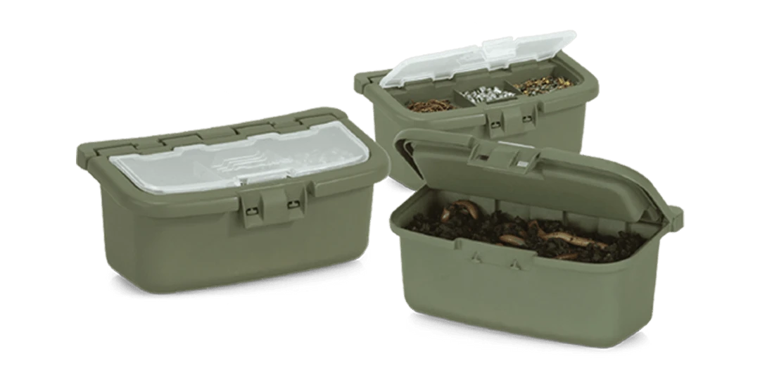 Frabill Open Water Belt Bait Storage Box 3 Frabill Open Water Belt Bait Storage Box